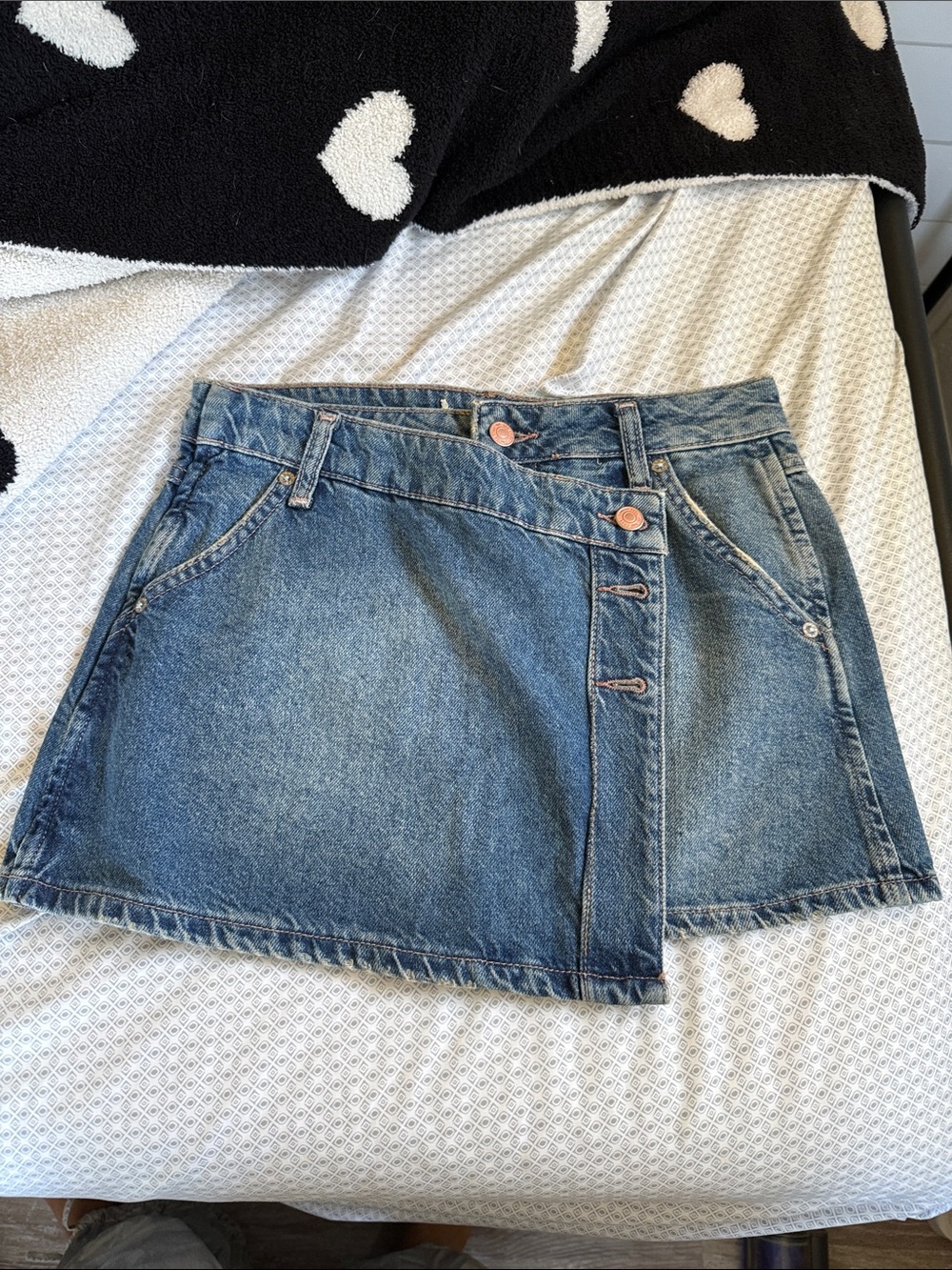 We The Free Wrap Mini Skirt